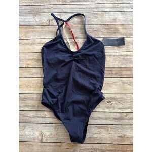 Tommy Hilfiger Womens One Piece Swimsuit Bathing Suit Swimwear Size Small